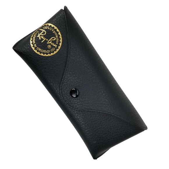 Ray-Ban Aviator Sunglasses Eye Glasses Black Case - Picture 3 of 5